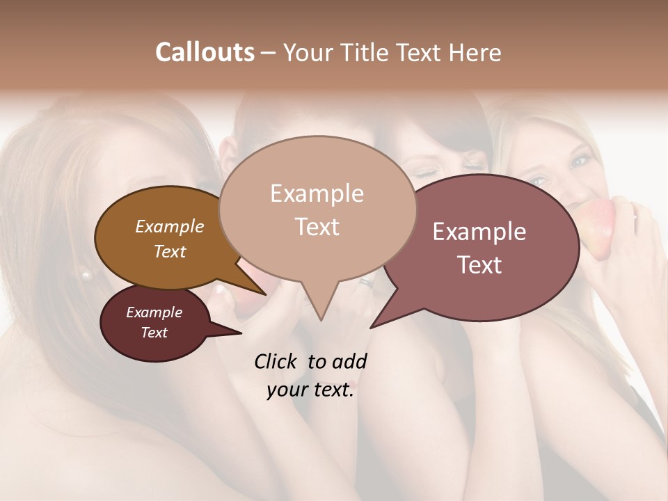 Zusammen Lebensfreude Frisches PowerPoint Template