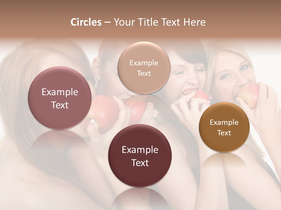 Zusammen Lebensfreude Frisches PowerPoint Template