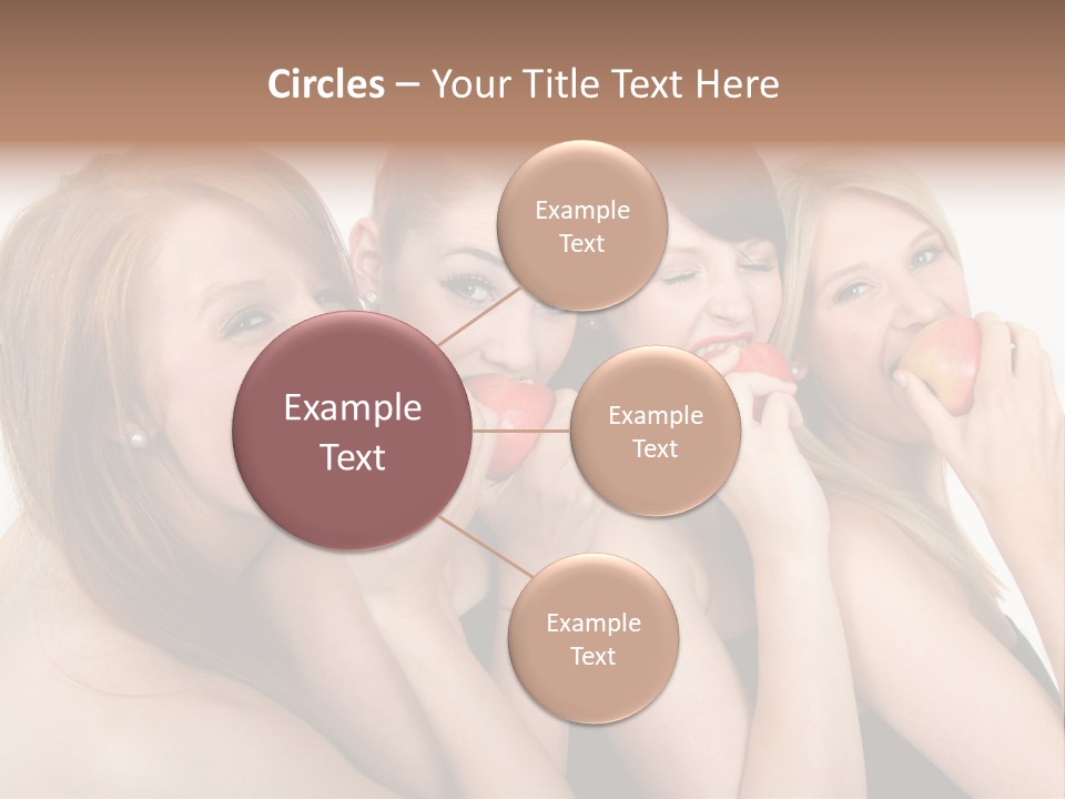 Zusammen Lebensfreude Frisches PowerPoint Template