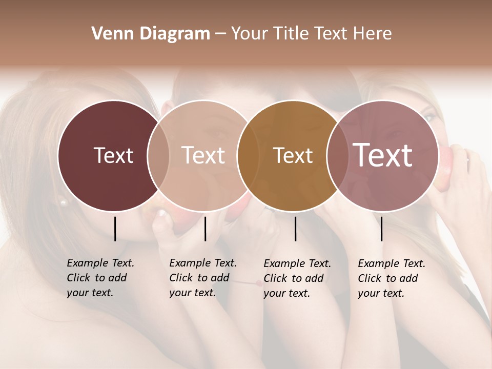 Zusammen Lebensfreude Frisches PowerPoint Template