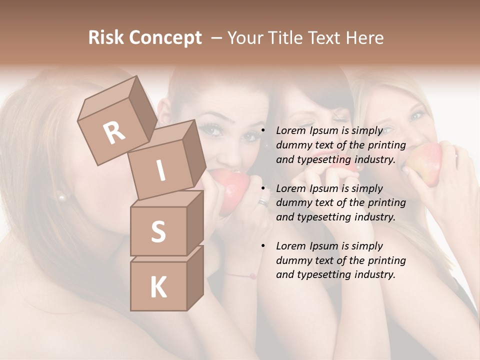 Zusammen Lebensfreude Frisches PowerPoint Template