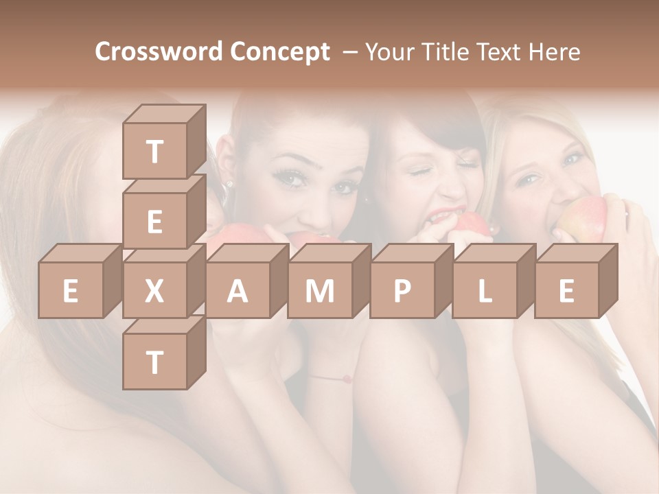 Zusammen Lebensfreude Frisches PowerPoint Template