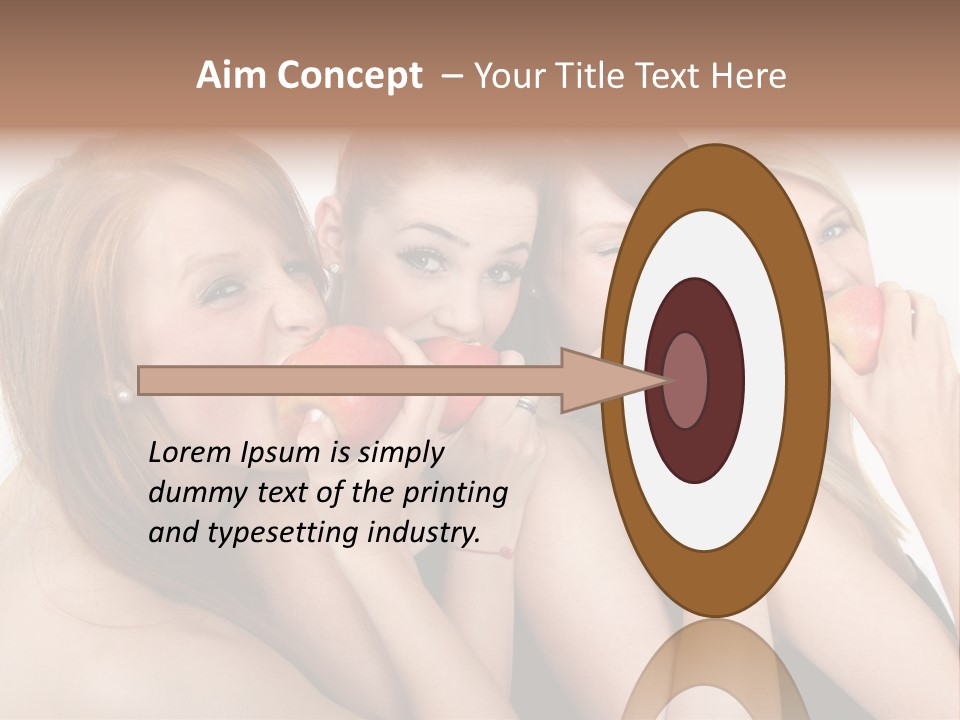 Zusammen Lebensfreude Frisches PowerPoint Template