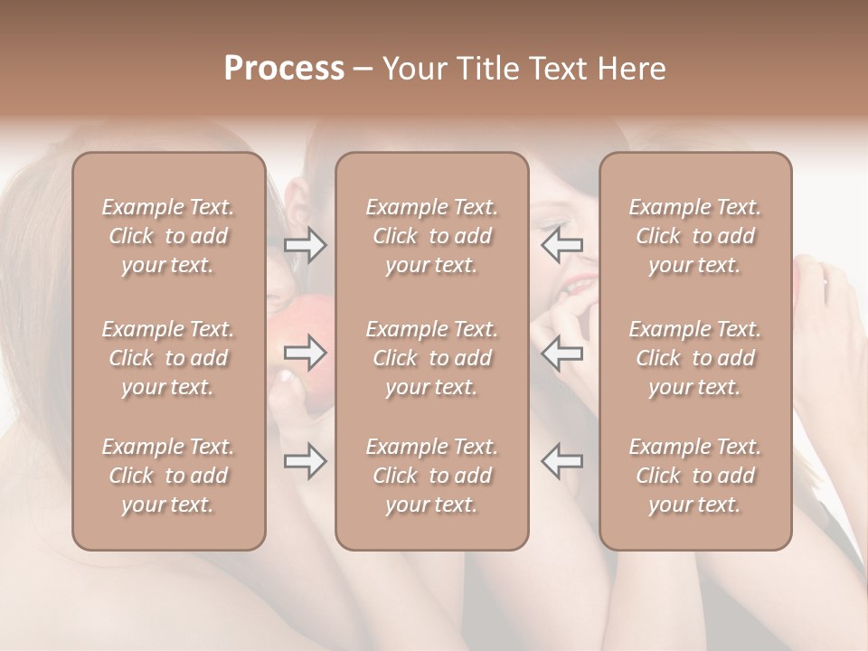 Zusammen Lebensfreude Frisches PowerPoint Template