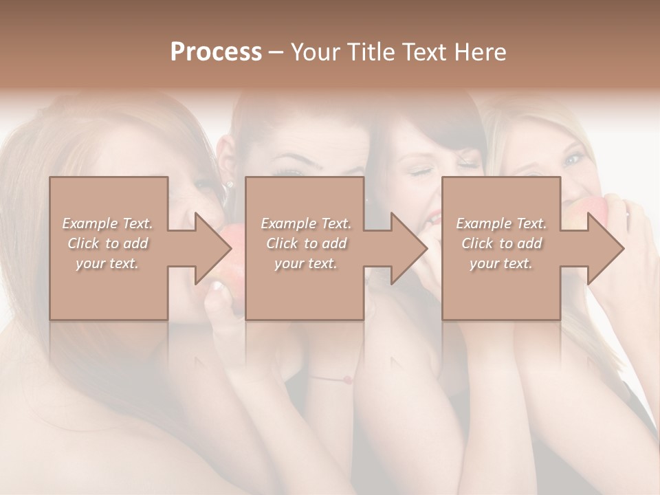 Zusammen Lebensfreude Frisches PowerPoint Template