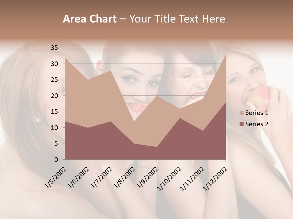 Zusammen Lebensfreude Frisches PowerPoint Template