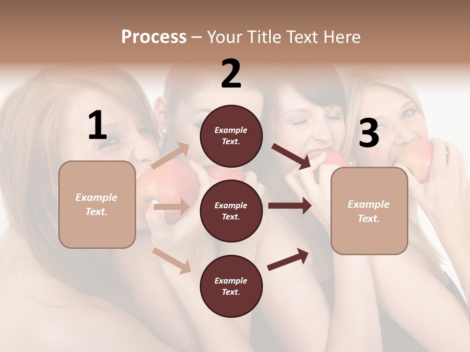 Zusammen Lebensfreude Frisches PowerPoint Template