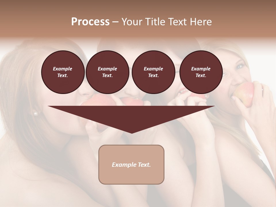 Zusammen Lebensfreude Frisches PowerPoint Template