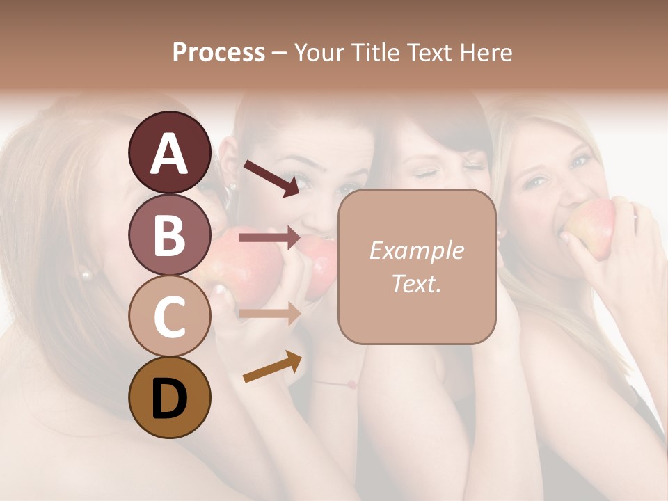 Zusammen Lebensfreude Frisches PowerPoint Template