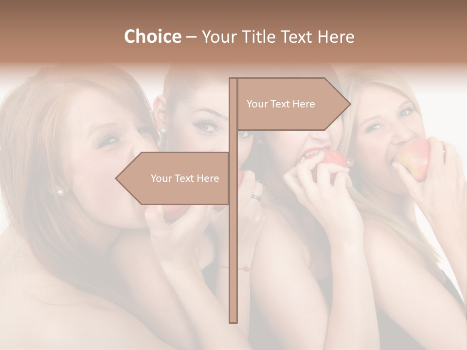 Zusammen Lebensfreude Frisches PowerPoint Template