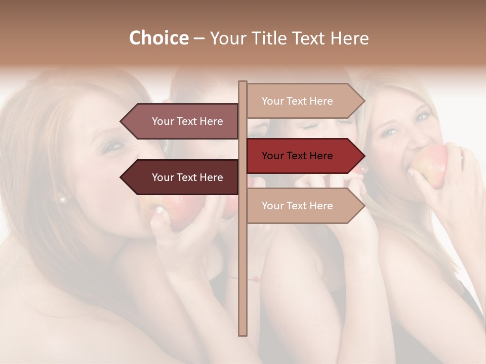 Zusammen Lebensfreude Frisches PowerPoint Template