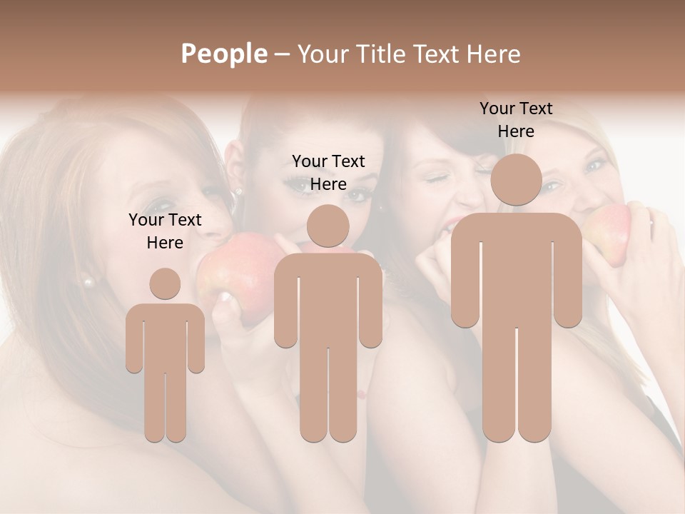 Zusammen Lebensfreude Frisches PowerPoint Template