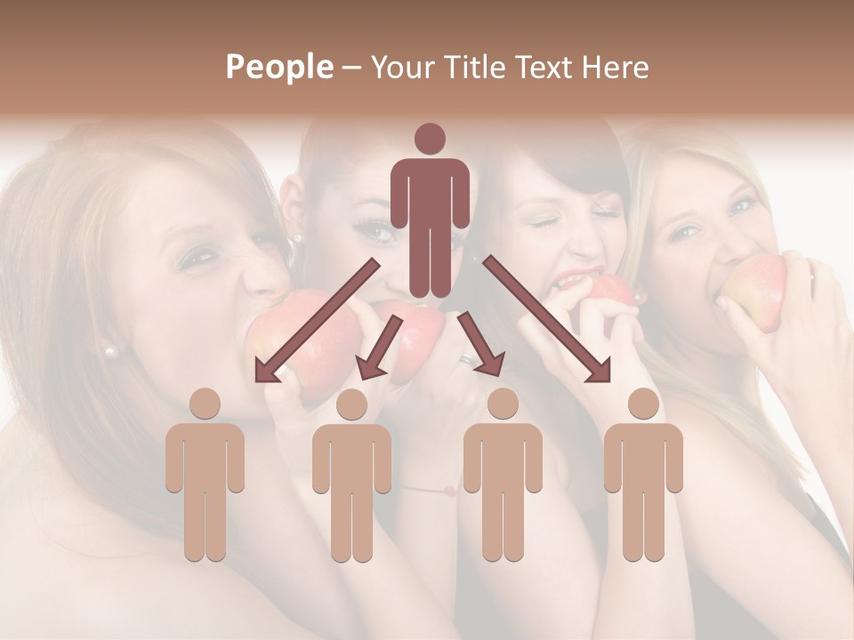 Zusammen Lebensfreude Frisches PowerPoint Template