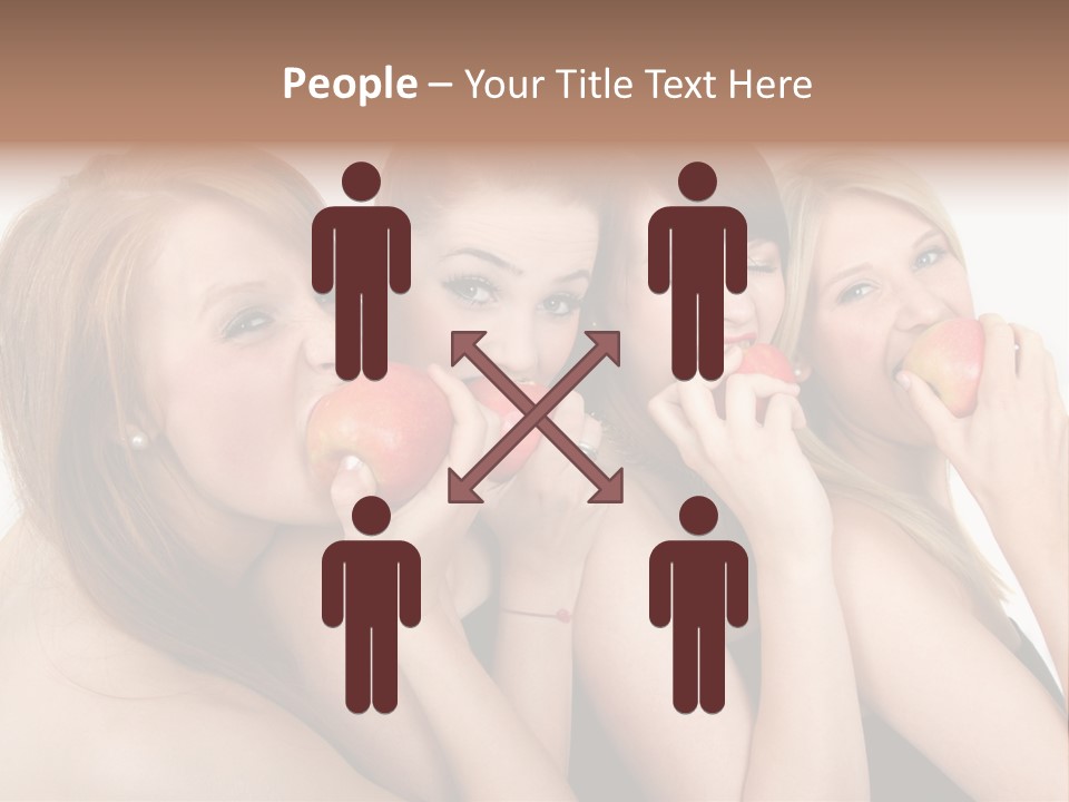 Zusammen Lebensfreude Frisches PowerPoint Template