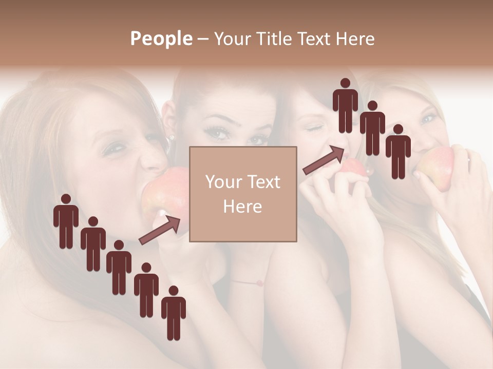 Zusammen Lebensfreude Frisches PowerPoint Template