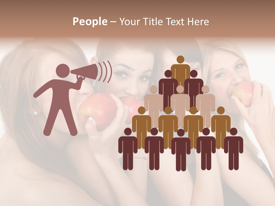 Zusammen Lebensfreude Frisches PowerPoint Template