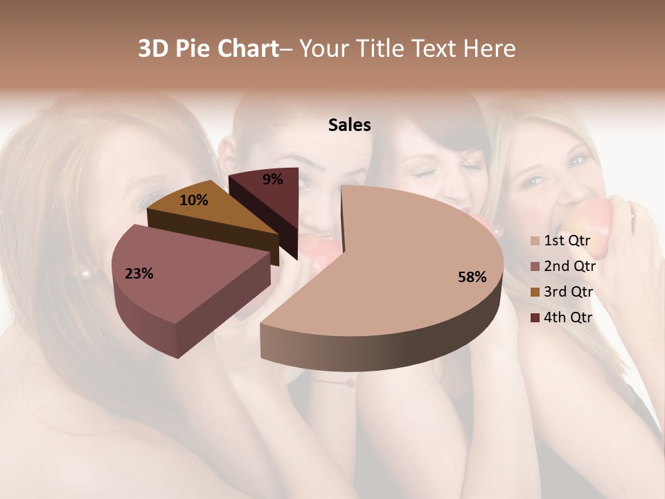Zusammen Lebensfreude Frisches PowerPoint Template