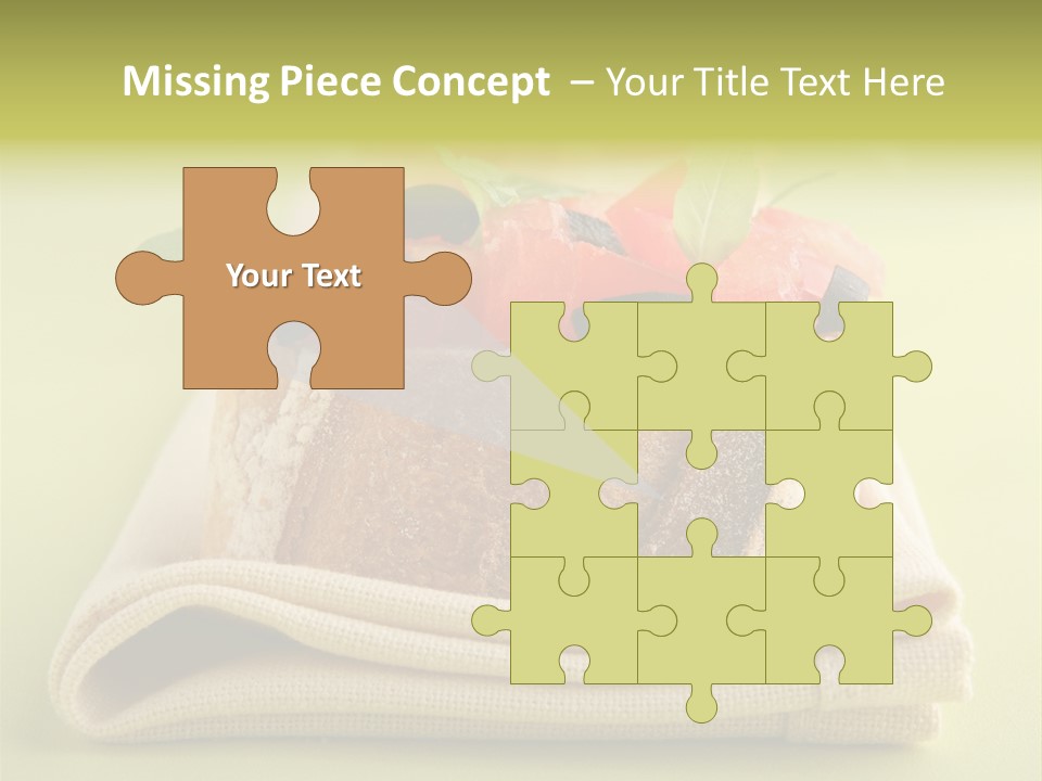 Nourriture Nutrition Olives PowerPoint Template