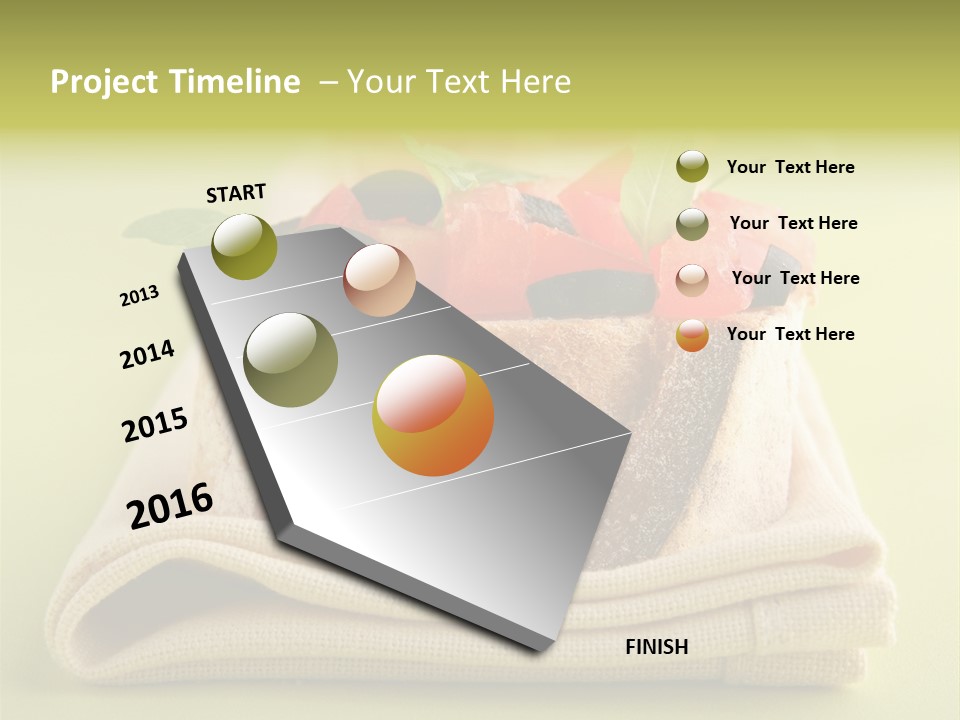 Nourriture Nutrition Olives PowerPoint Template