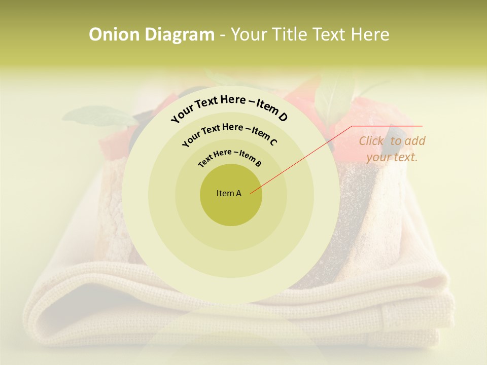 Nourriture Nutrition Olives PowerPoint Template