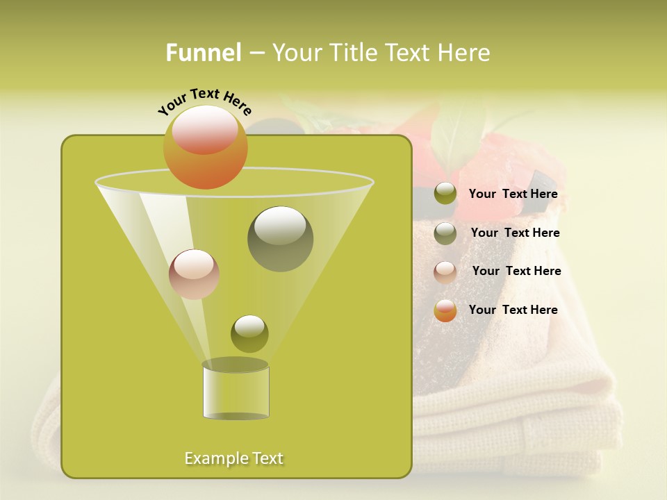 Nourriture Nutrition Olives PowerPoint Template