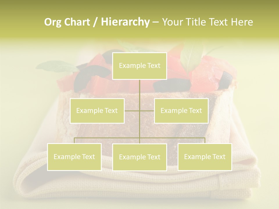 Nourriture Nutrition Olives PowerPoint Template