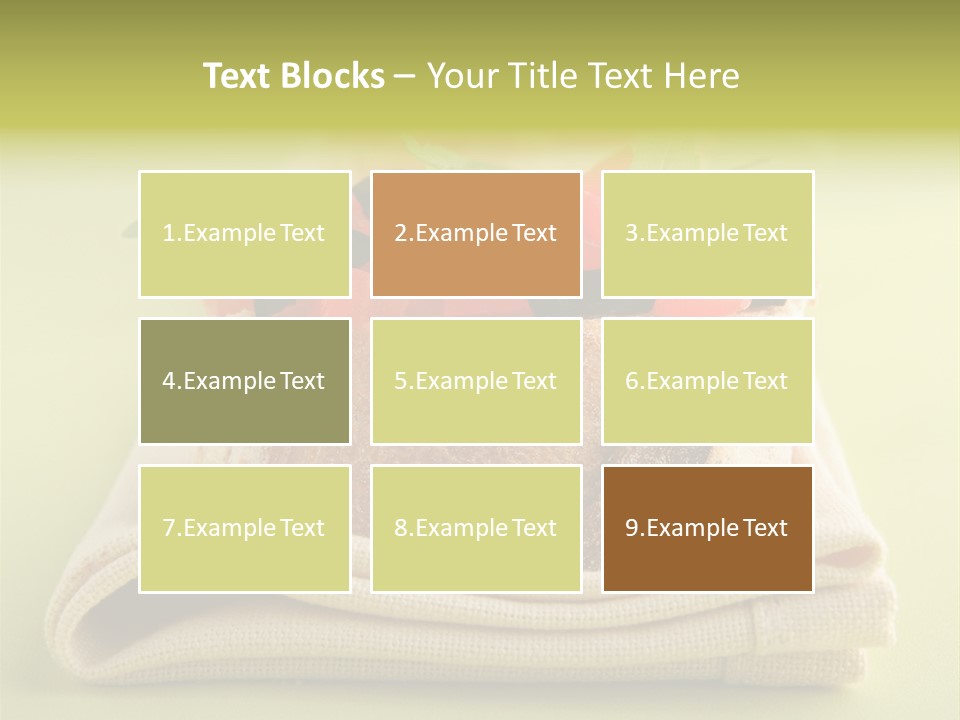 Nourriture Nutrition Olives PowerPoint Template