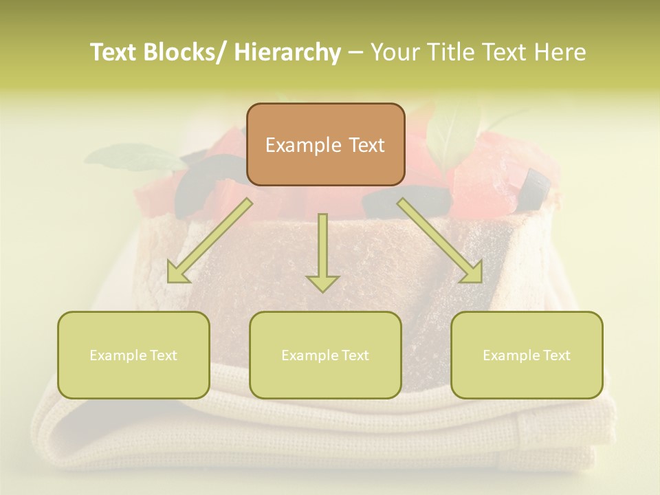Nourriture Nutrition Olives PowerPoint Template