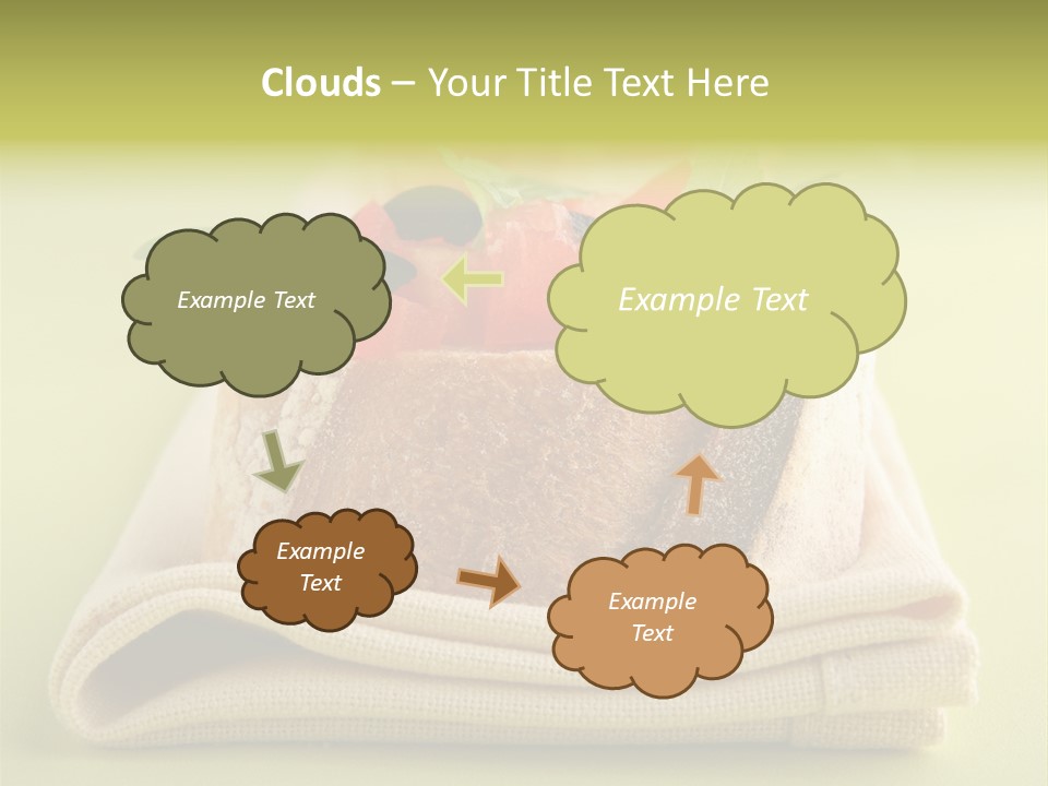 Nourriture Nutrition Olives PowerPoint Template