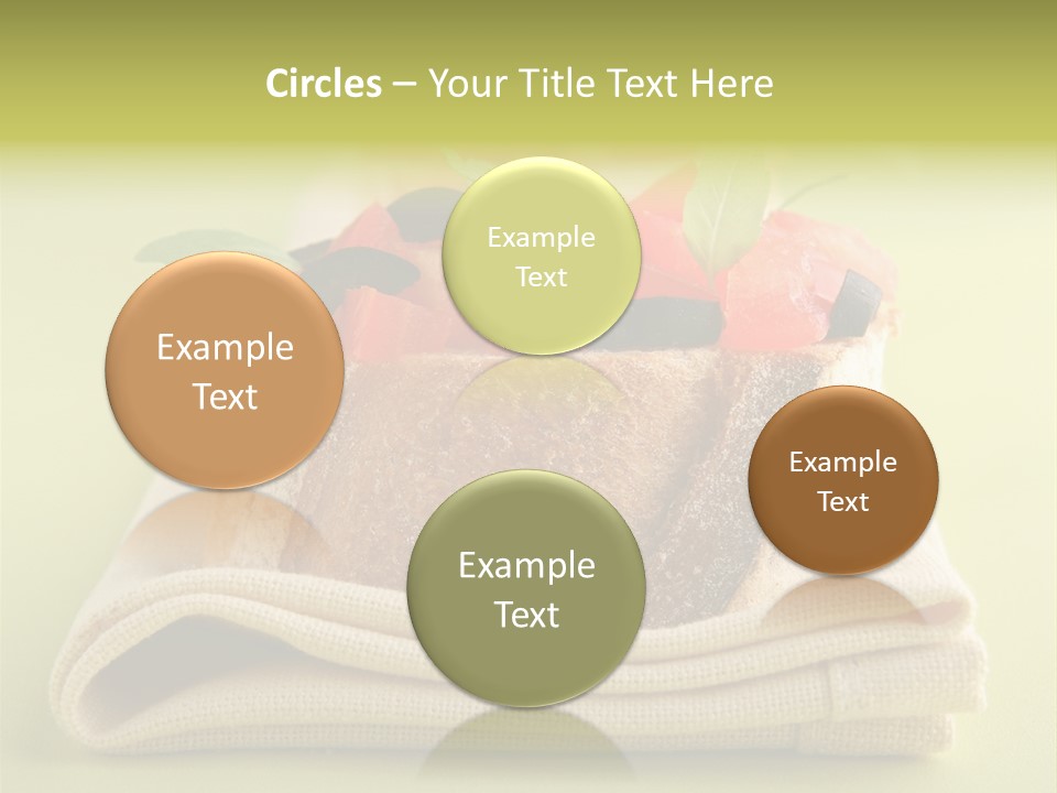 Nourriture Nutrition Olives PowerPoint Template