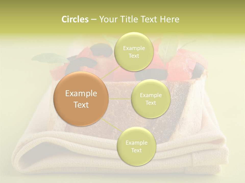 Nourriture Nutrition Olives PowerPoint Template