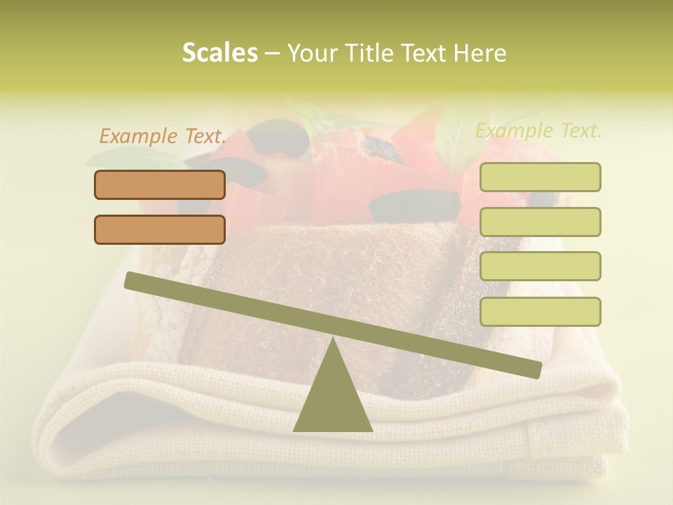 Nourriture Nutrition Olives PowerPoint Template