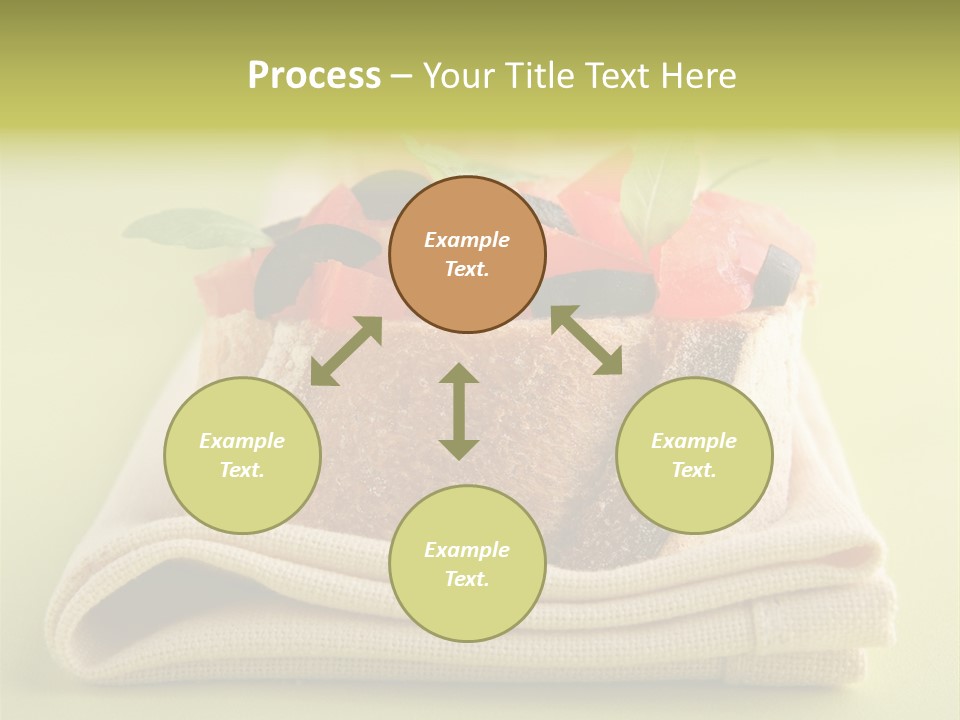 Nourriture Nutrition Olives PowerPoint Template