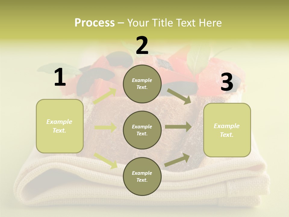 Nourriture Nutrition Olives PowerPoint Template