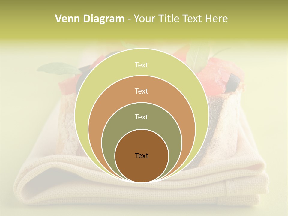 Nourriture Nutrition Olives PowerPoint Template