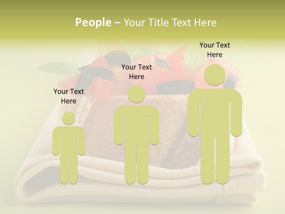 Nourriture Nutrition Olives PowerPoint Template