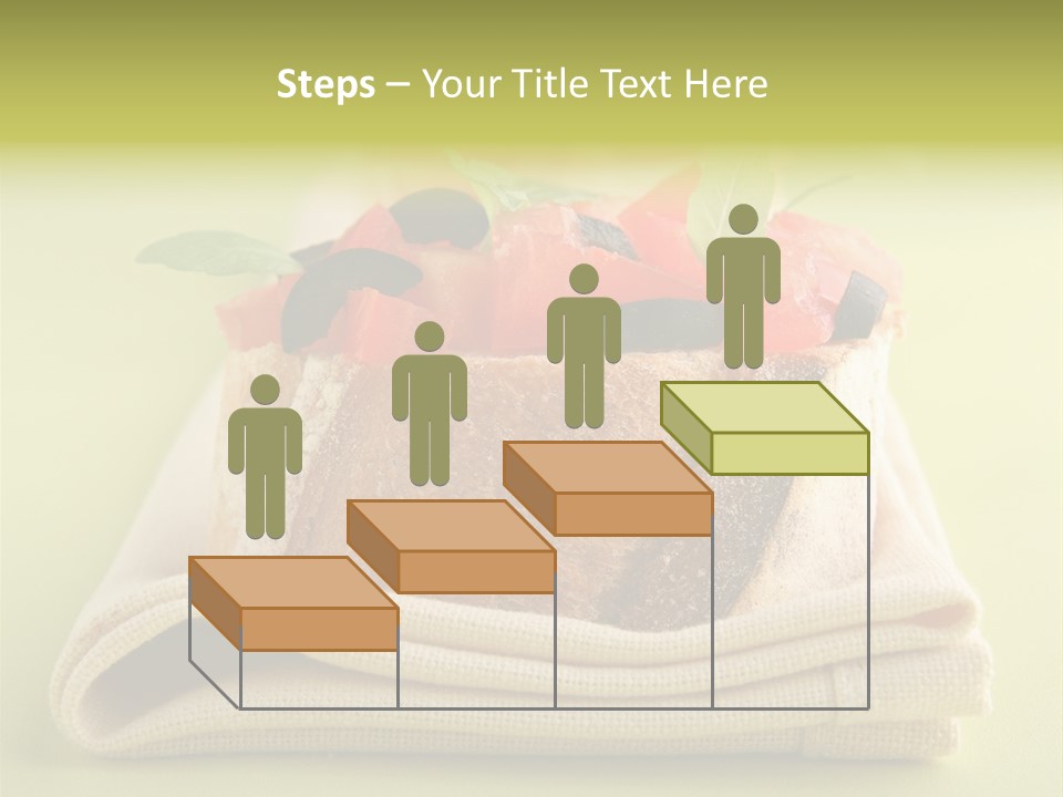 Nourriture Nutrition Olives PowerPoint Template