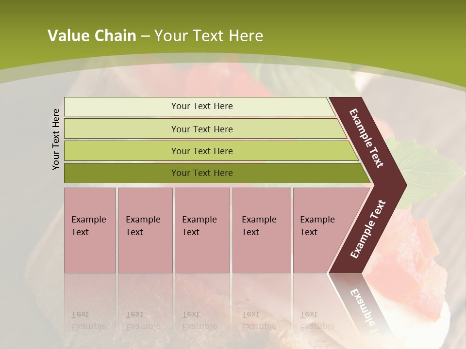 Amusebouche Nutrition Fromage PowerPoint Template