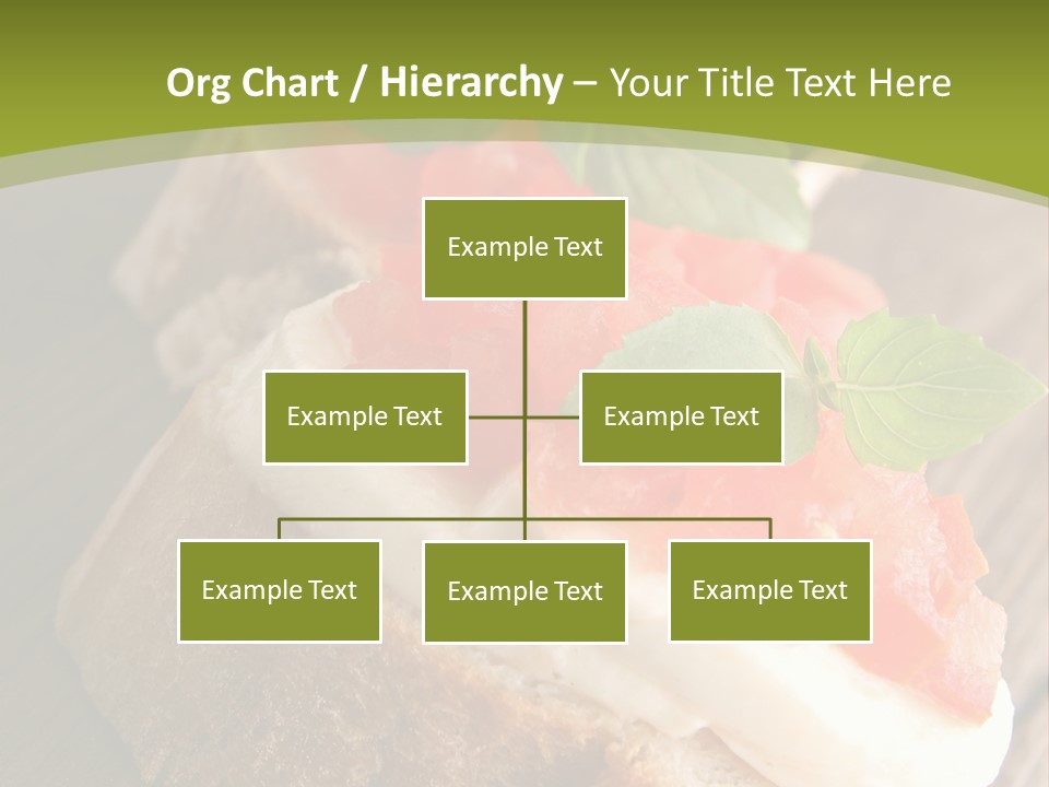 Amusebouche Nutrition Fromage PowerPoint Template