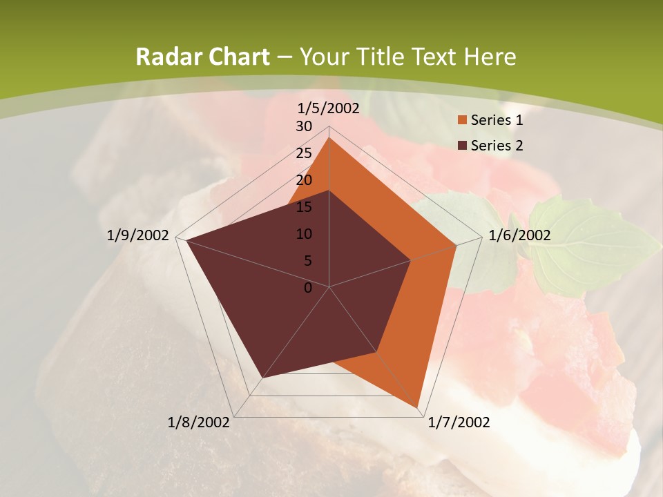 Amusebouche Nutrition Fromage PowerPoint Template