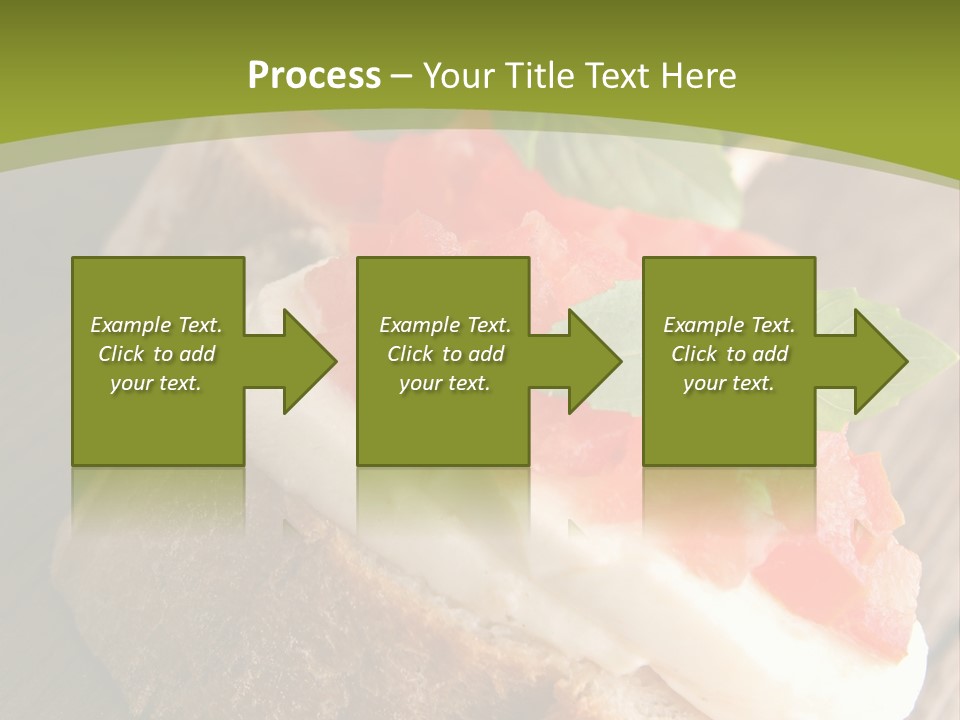 Amusebouche Nutrition Fromage PowerPoint Template