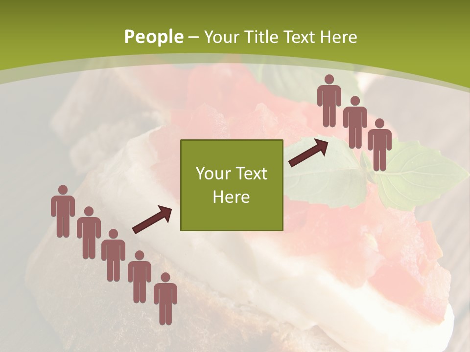 Amusebouche Nutrition Fromage PowerPoint Template