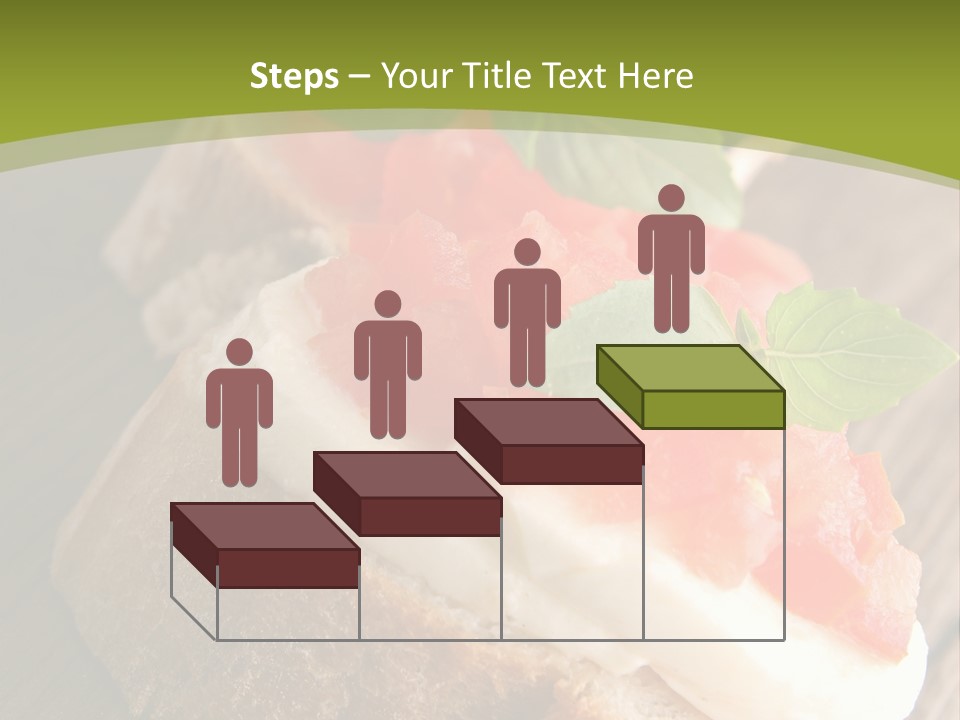 Amusebouche Nutrition Fromage PowerPoint Template