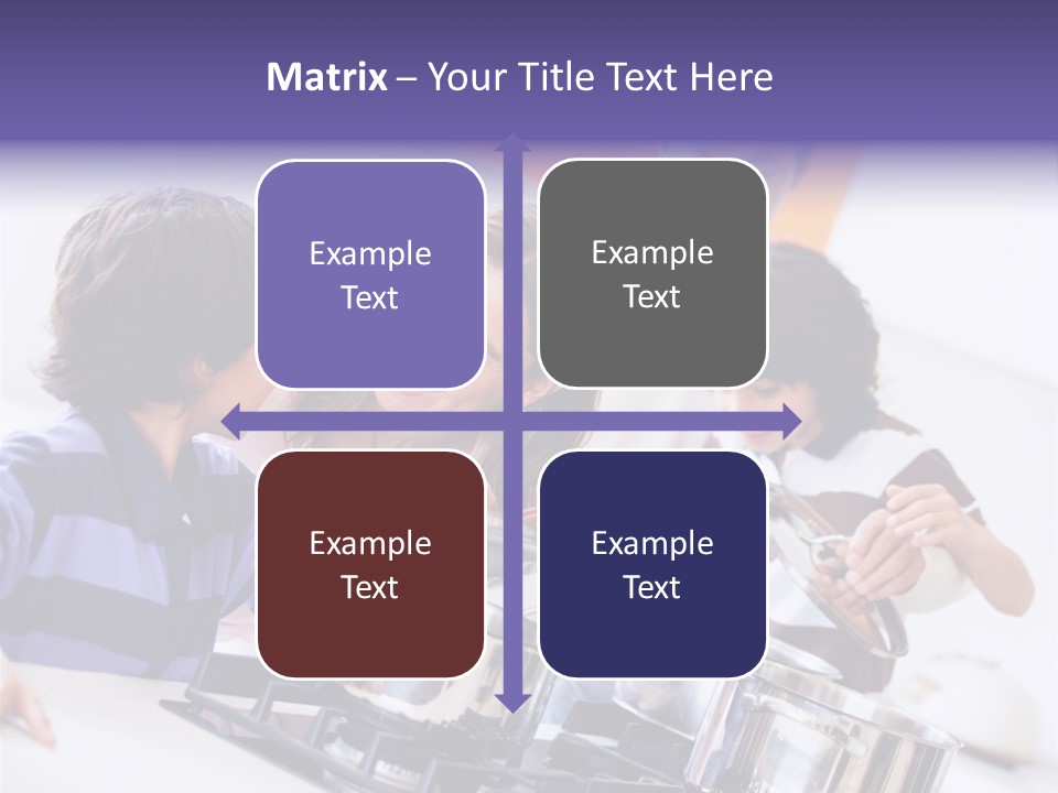 Joyful Lunch Mum PowerPoint Template