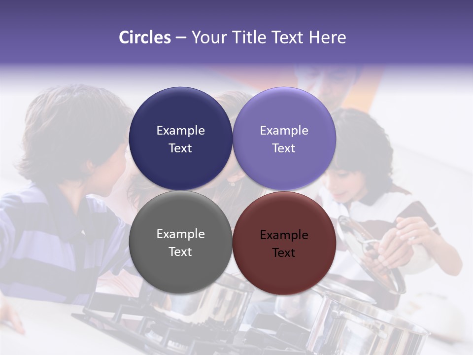 Joyful Lunch Mum PowerPoint Template