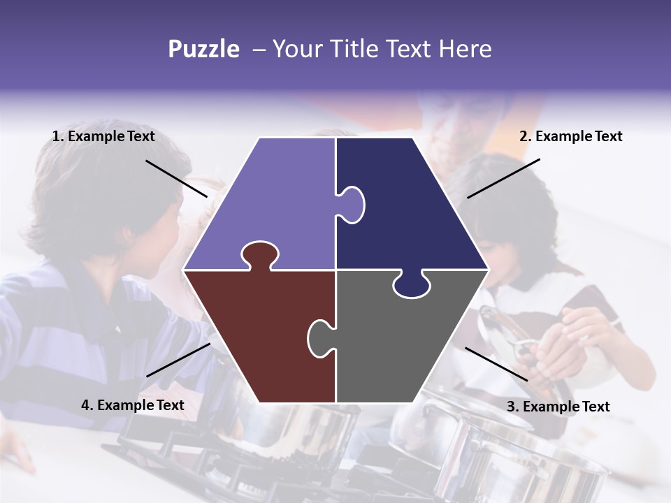 Joyful Lunch Mum PowerPoint Template