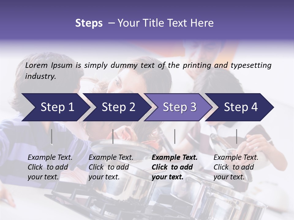 Joyful Lunch Mum PowerPoint Template