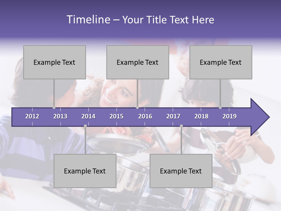Joyful Lunch Mum PowerPoint Template