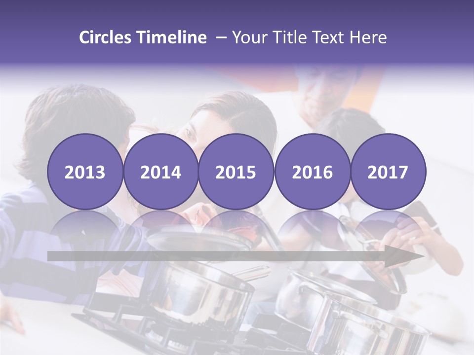 Joyful Lunch Mum PowerPoint Template