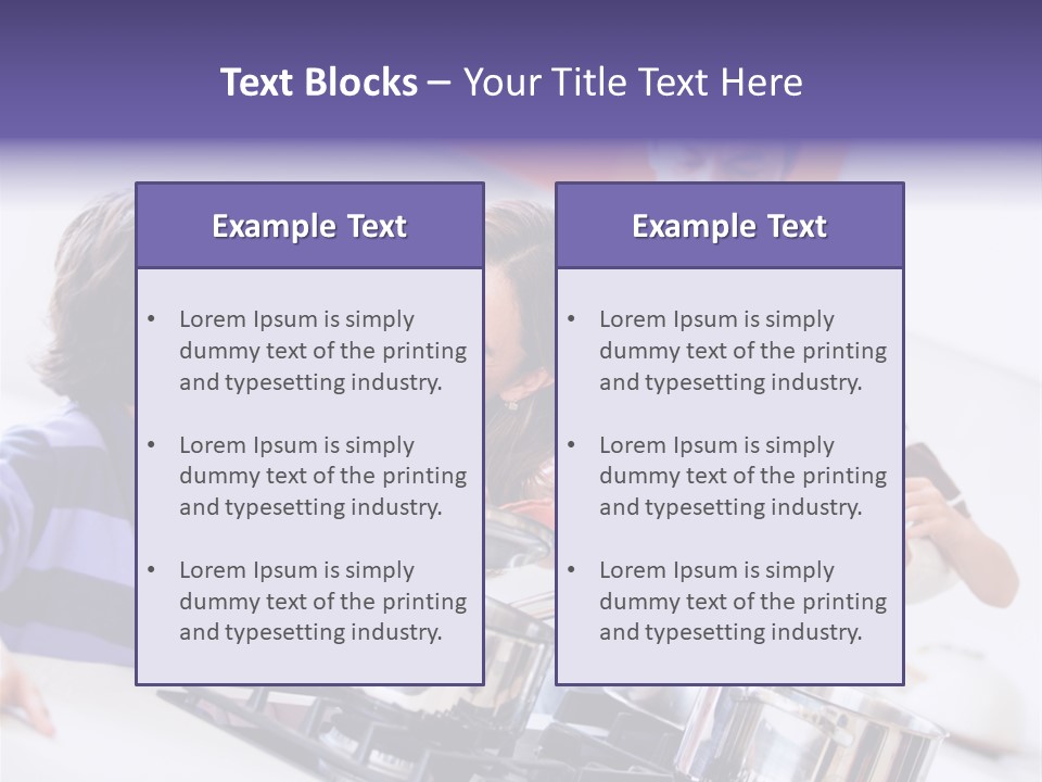 Joyful Lunch Mum PowerPoint Template